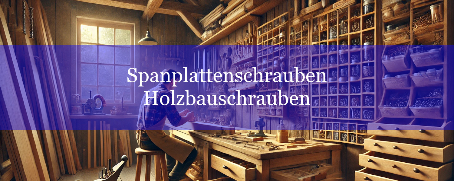 Spanplattenschrauben und Holzbauschrauben von seimatec