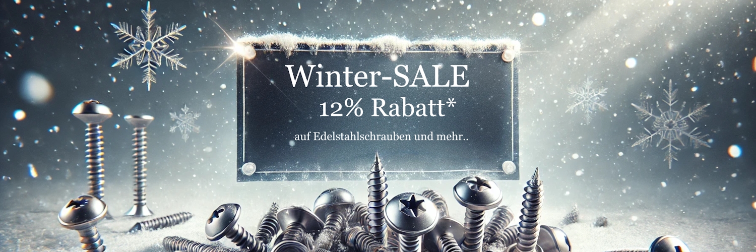 Winter-SALE by schrauben-seimatec