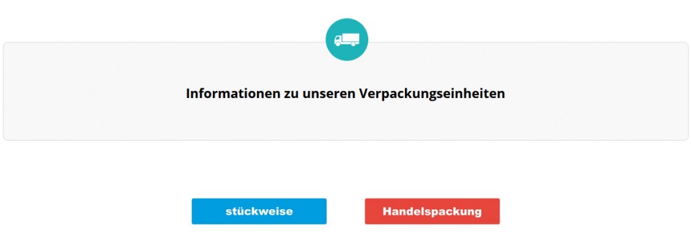 Verpackungseinheiten