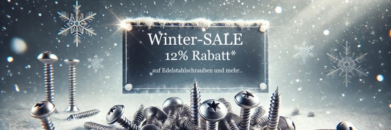 Winter-Sale by schrauben-seimatec